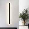 MIRODEMI® Black Outdoor Waterproof Antirust Aluminum Long LED Wall Lamp For Villa porch