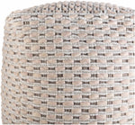 Staatz Pale Pink Pouf