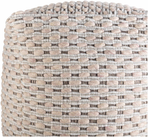 Staatz Pale Pink Pouf