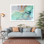 Green Bronze Abstract Wall Art