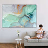 Green Bronze Abstract Wall Art