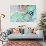 Green Bronze Abstract Wall Art