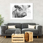 Long Haired Cow Wall Art