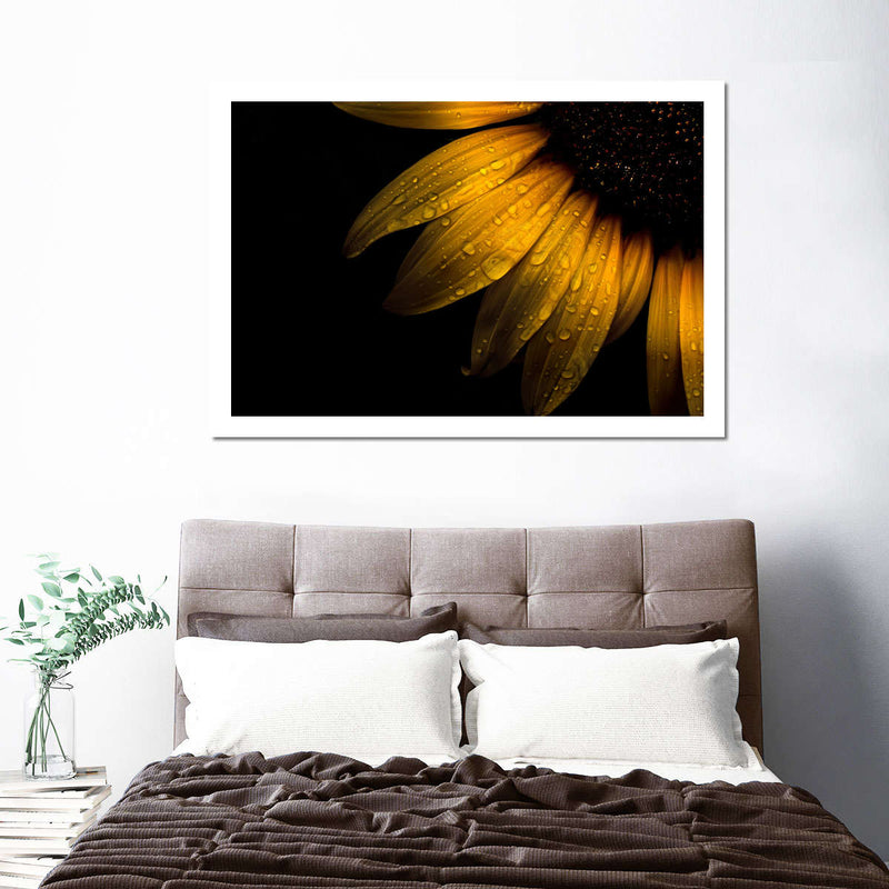 Sunflower Water Wall Art