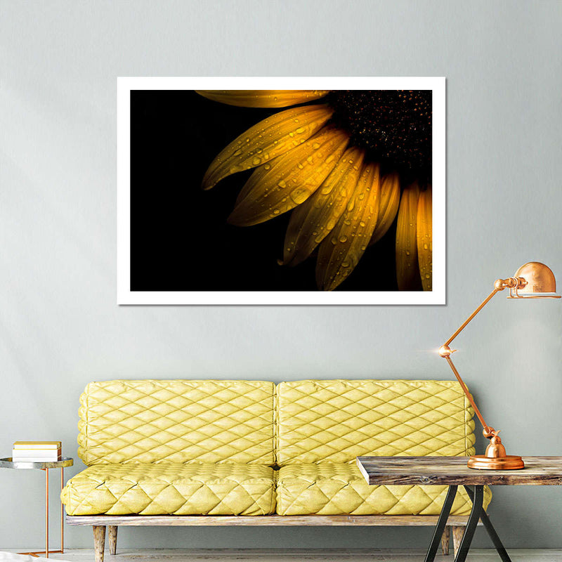 Sunflower Water Wall Art