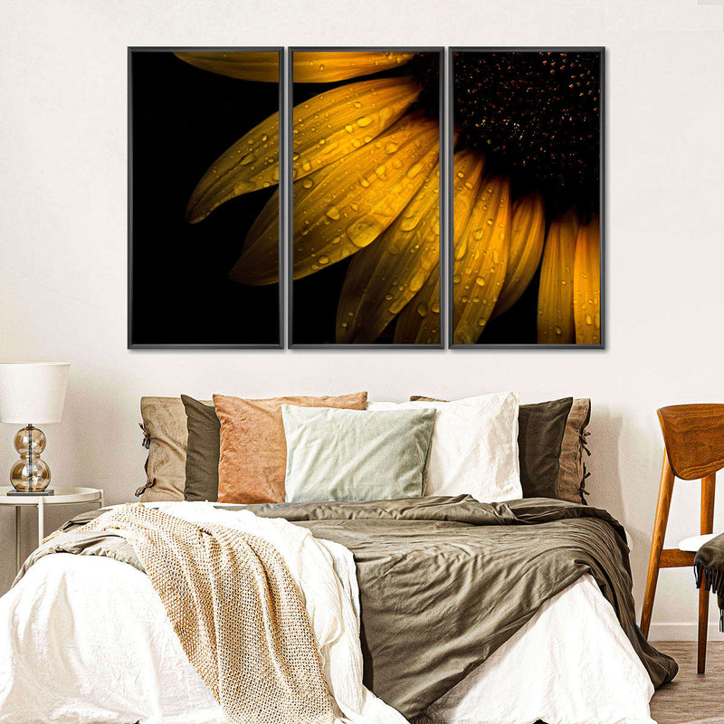 Sunflower Water Wall Art