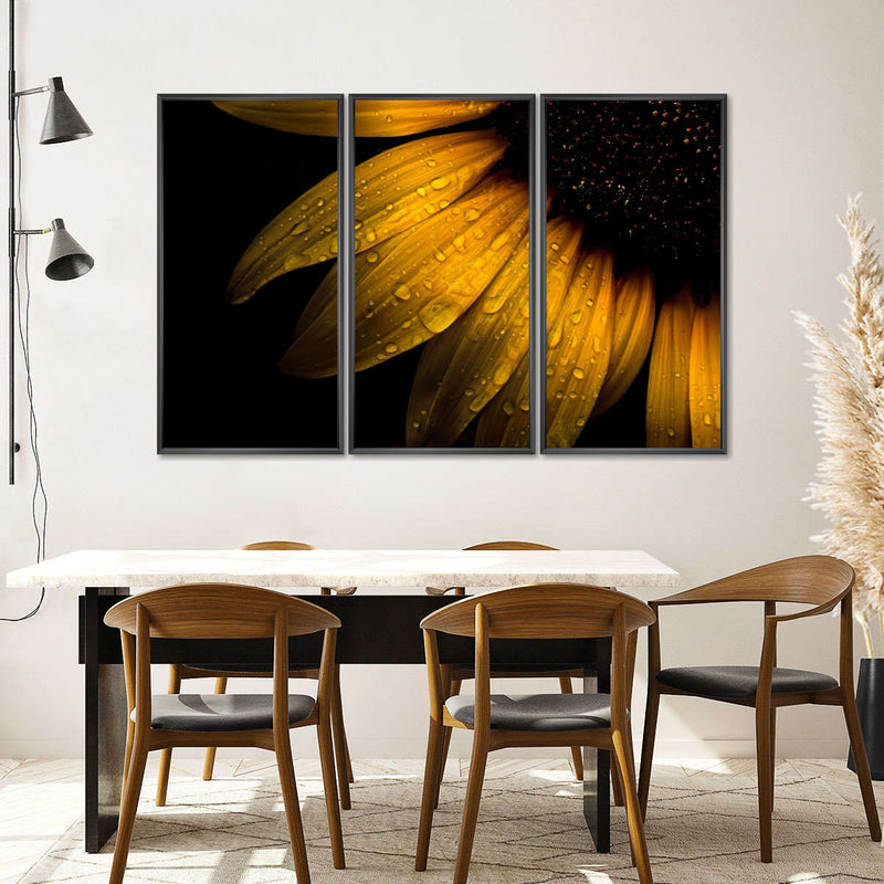 Sunflower Water Wall Art