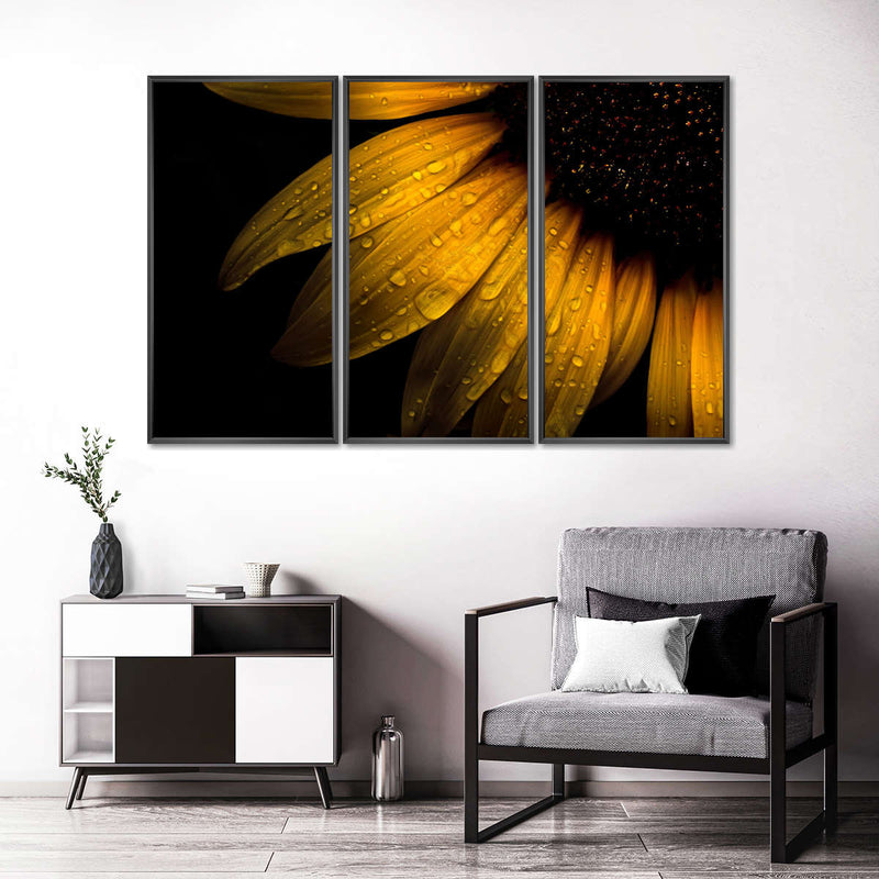 Sunflower Water Wall Art