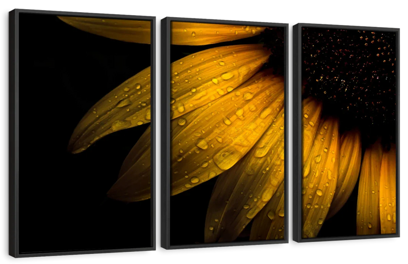 Sunflower Water Wall Art