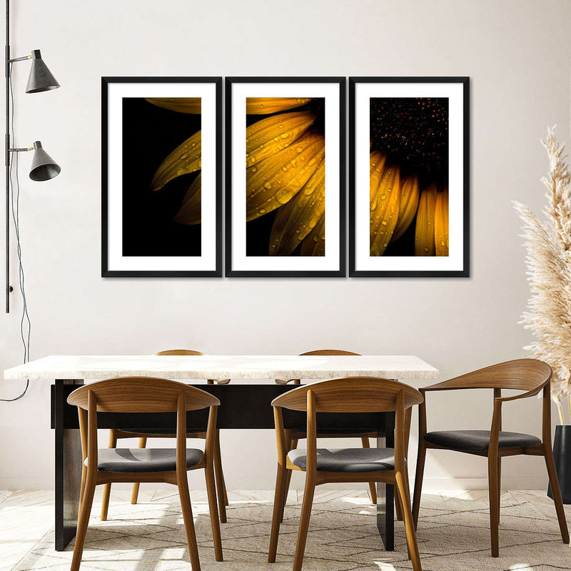 Sunflower Water Wall Art