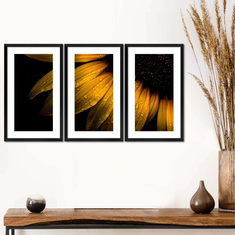 Sunflower Water Wall Art