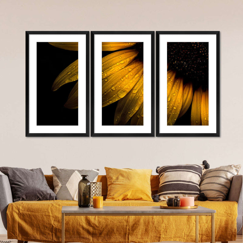 Sunflower Water Wall Art