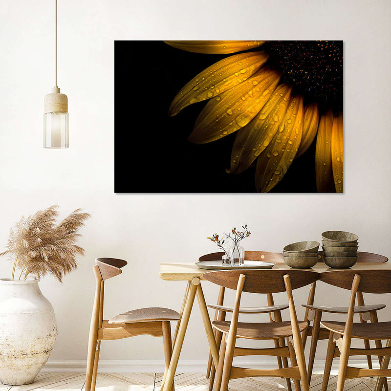 Sunflower Water Wall Art