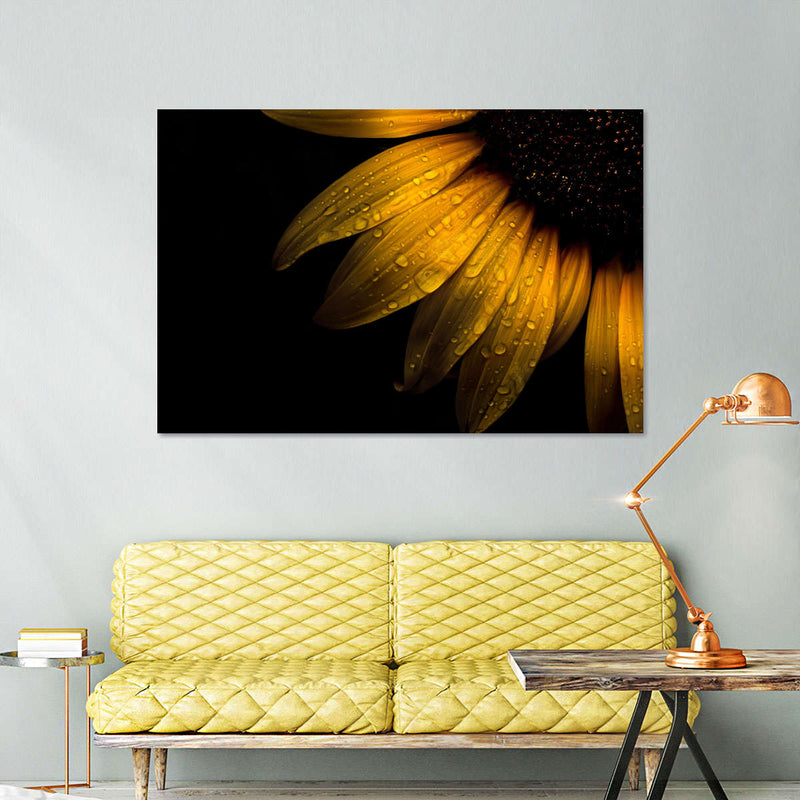 Sunflower Water Wall Art
