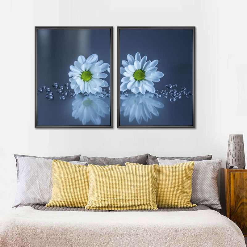 White Daisies Wall Art