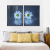 White Daisies Wall Art