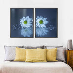 White Daisies Wall Art