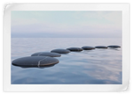 Water Zen Stones Wall Art