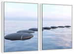 Water Zen Stones Wall Art