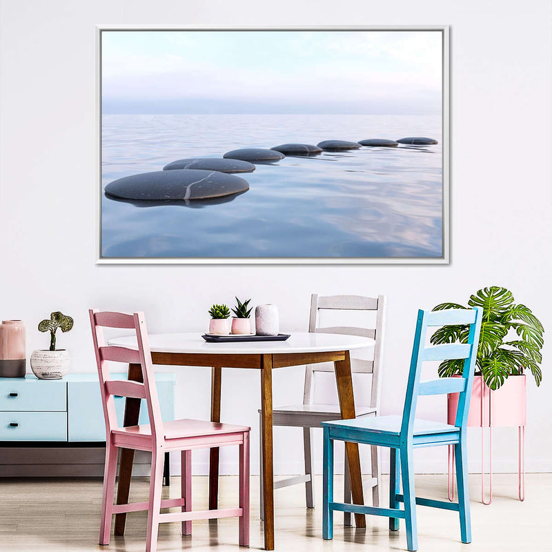 Water Zen Stones Wall Art