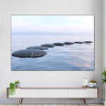 Water Zen Stones Wall Art
