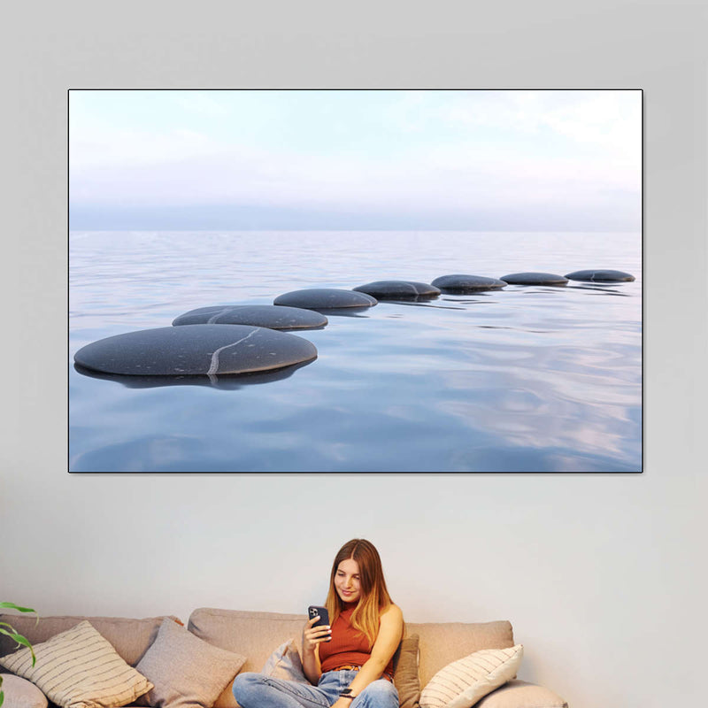 Water Zen Stones Wall Art