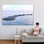 Water Zen Stones Wall Art