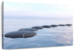 Water Zen Stones Wall Art
