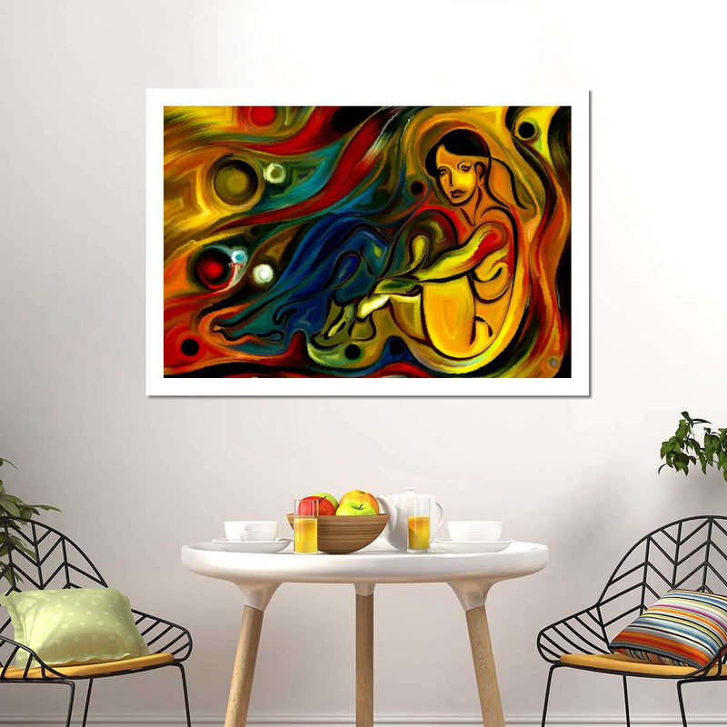 Portrait Abstract Wall Art