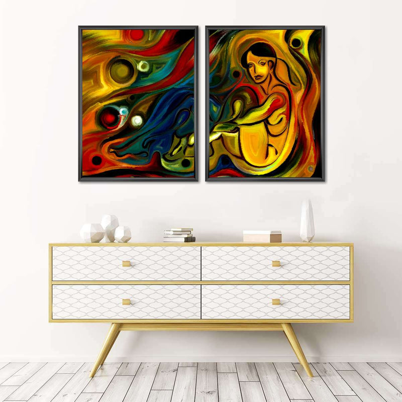 Portrait Abstract Wall Art