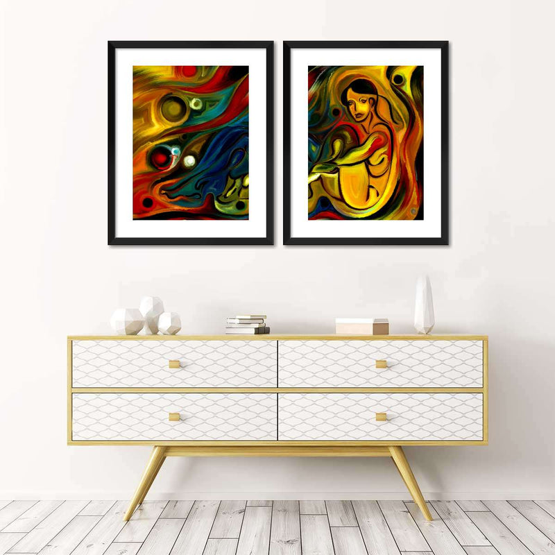 Portrait Abstract Wall Art