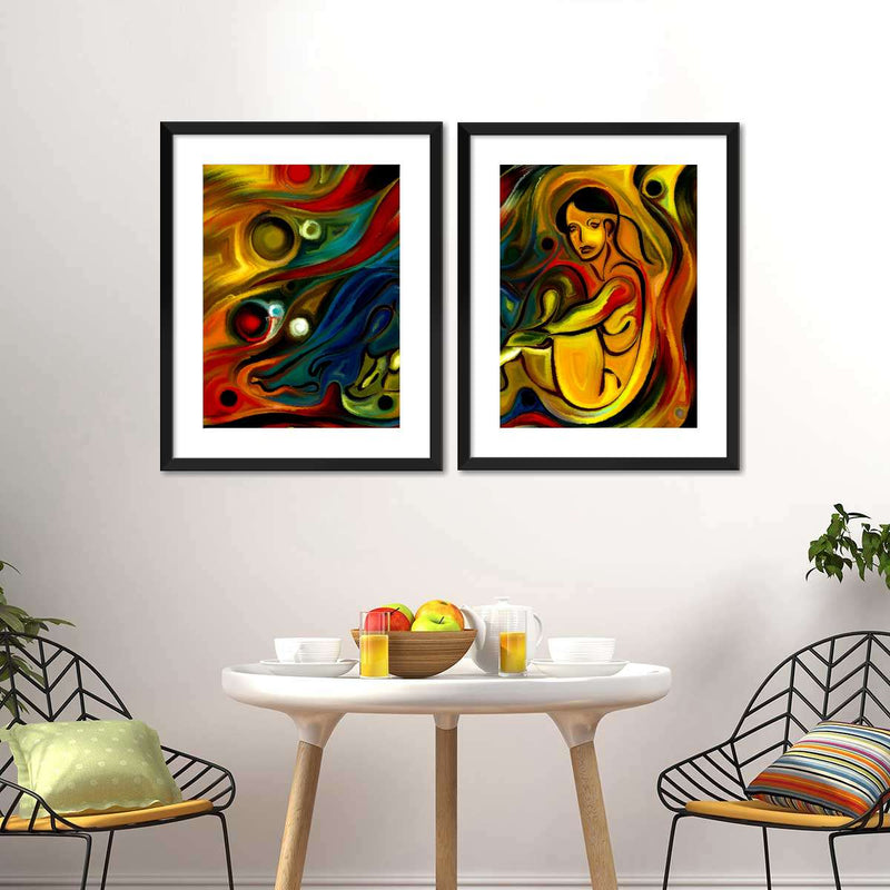 Portrait Abstract Wall Art