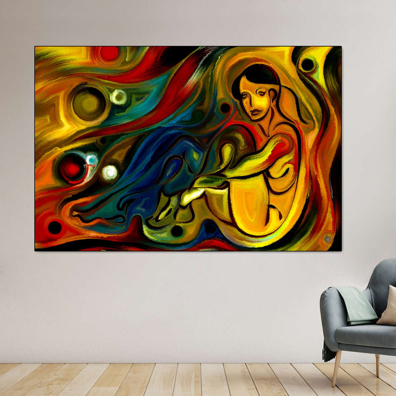Portrait Abstract Wall Art