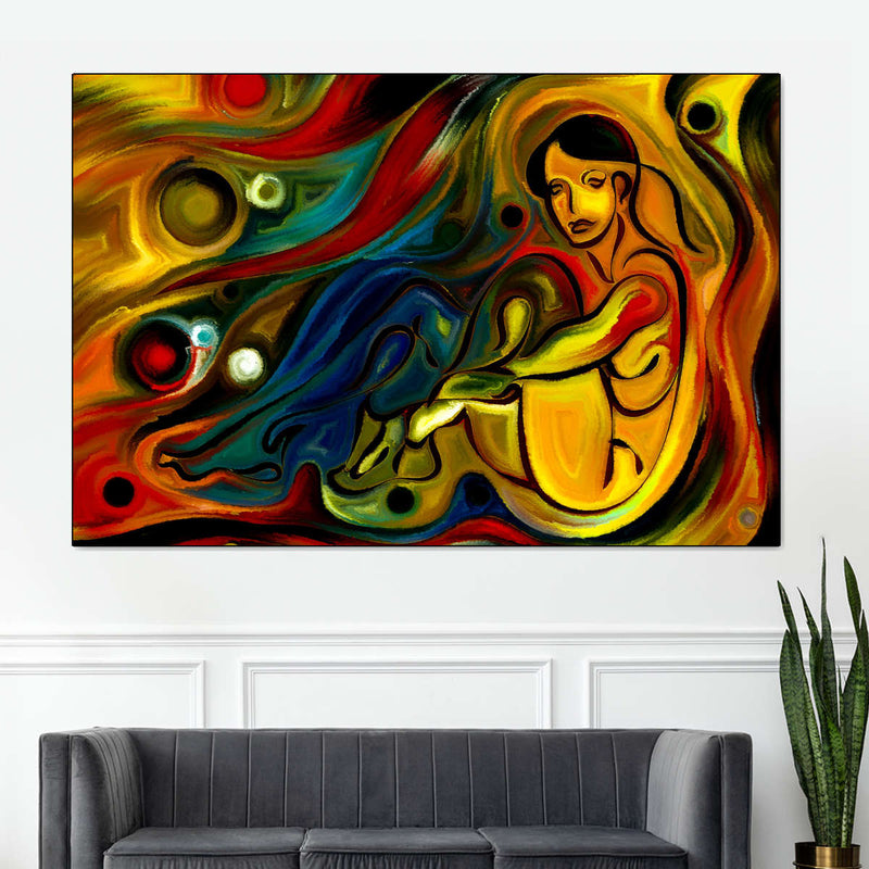 Portrait Abstract Wall Art