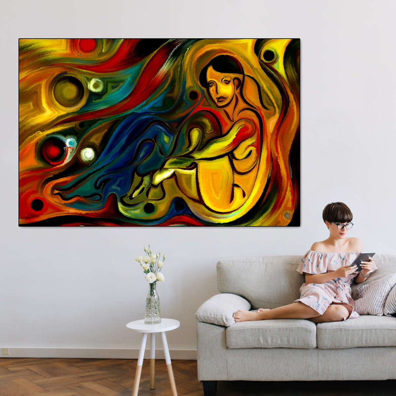 Portrait Abstract Wall Art