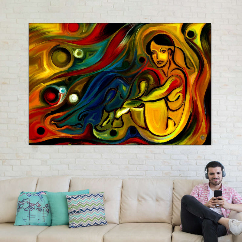 Portrait Abstract Wall Art