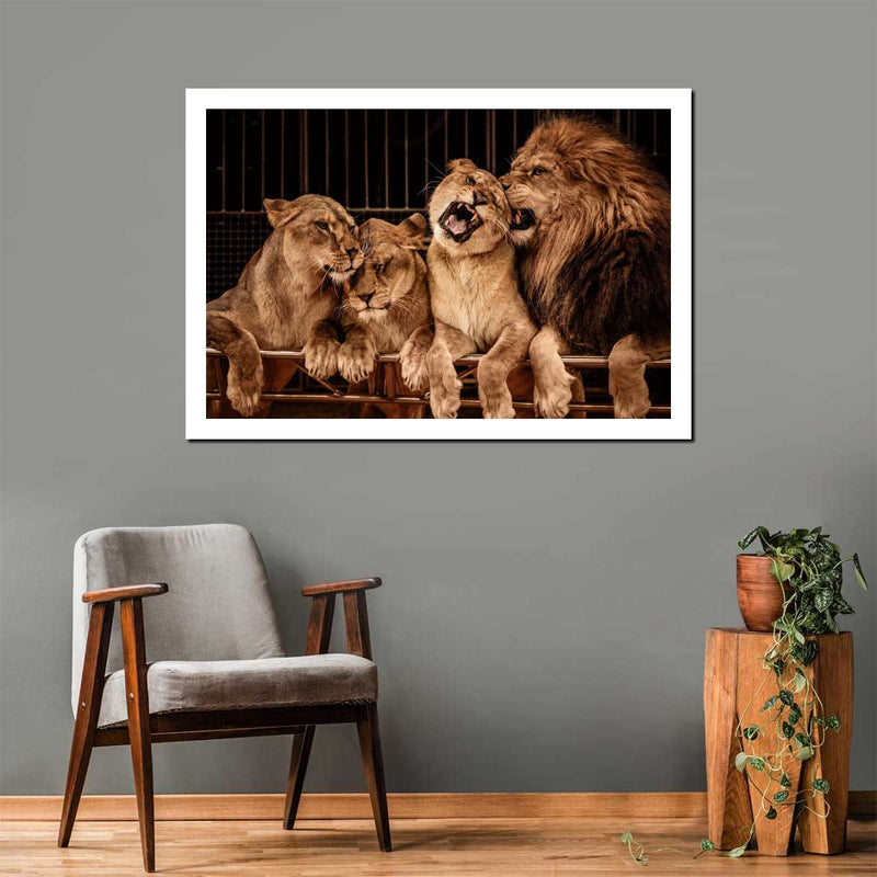Pride Of Lions Wall Art