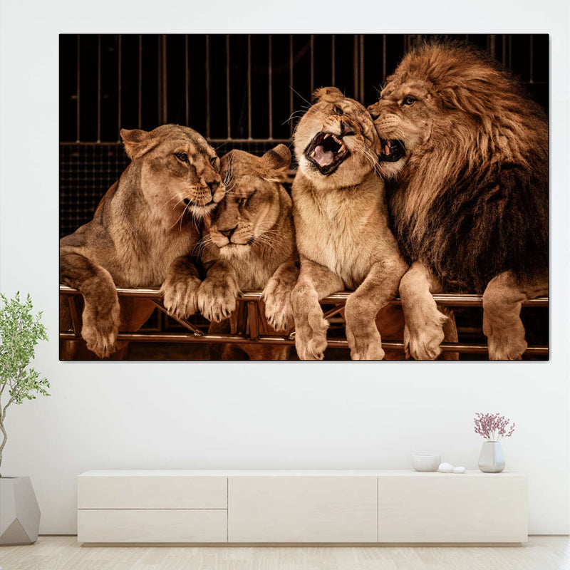 Pride Of Lions Wall Art