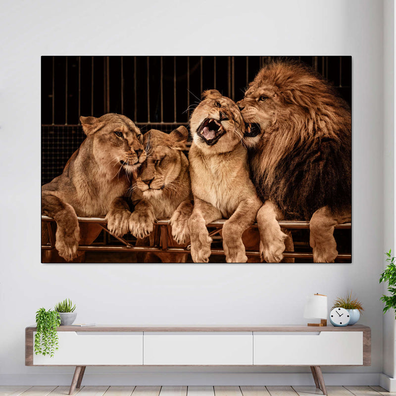 Pride Of Lions Wall Art