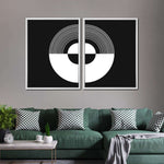 Vinyl Abstract Wall Art