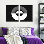 Vinyl Abstract Wall Art