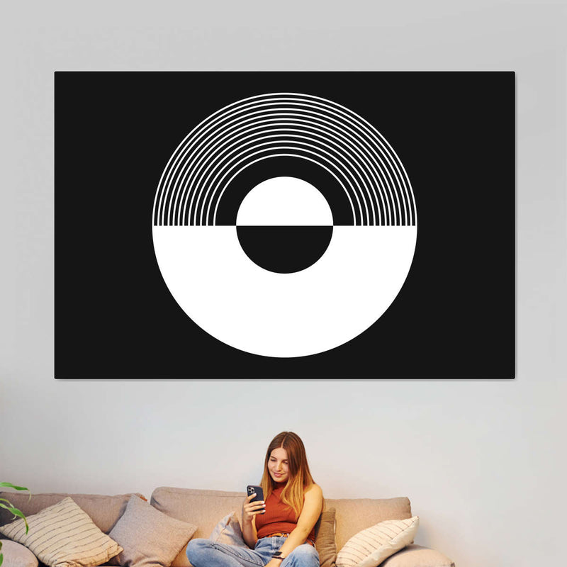 Vinyl Abstract Wall Art