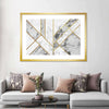 Marble Texture Geometric Abstract Wall Art