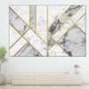Marble Texture Geometric Abstract Wall Art