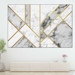 Marble Texture Geometric Abstract Wall Art