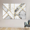 Marble Texture Geometric Abstract Wall Art