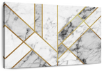 Marble Texture Geometric Abstract Wall Art