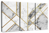 Marble Texture Geometric Abstract Wall Art