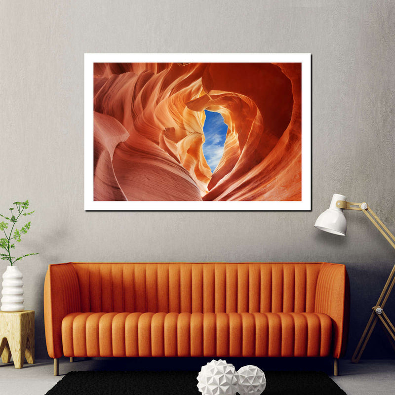 Peaceful Antelope Canyon Wall Art