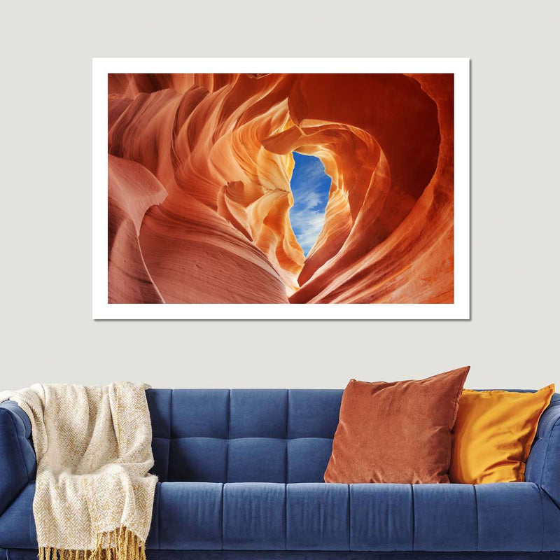 Peaceful Antelope Canyon Wall Art